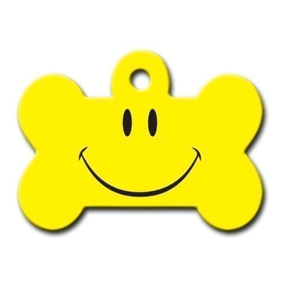 Smile Bone Cat Dog Tag