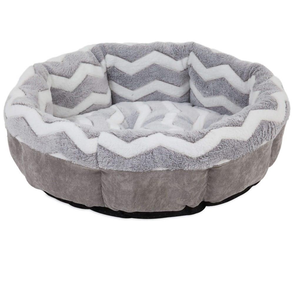 Snoozy Hip Zig Zag Yuvarlak Yatak (54 x 54cm)