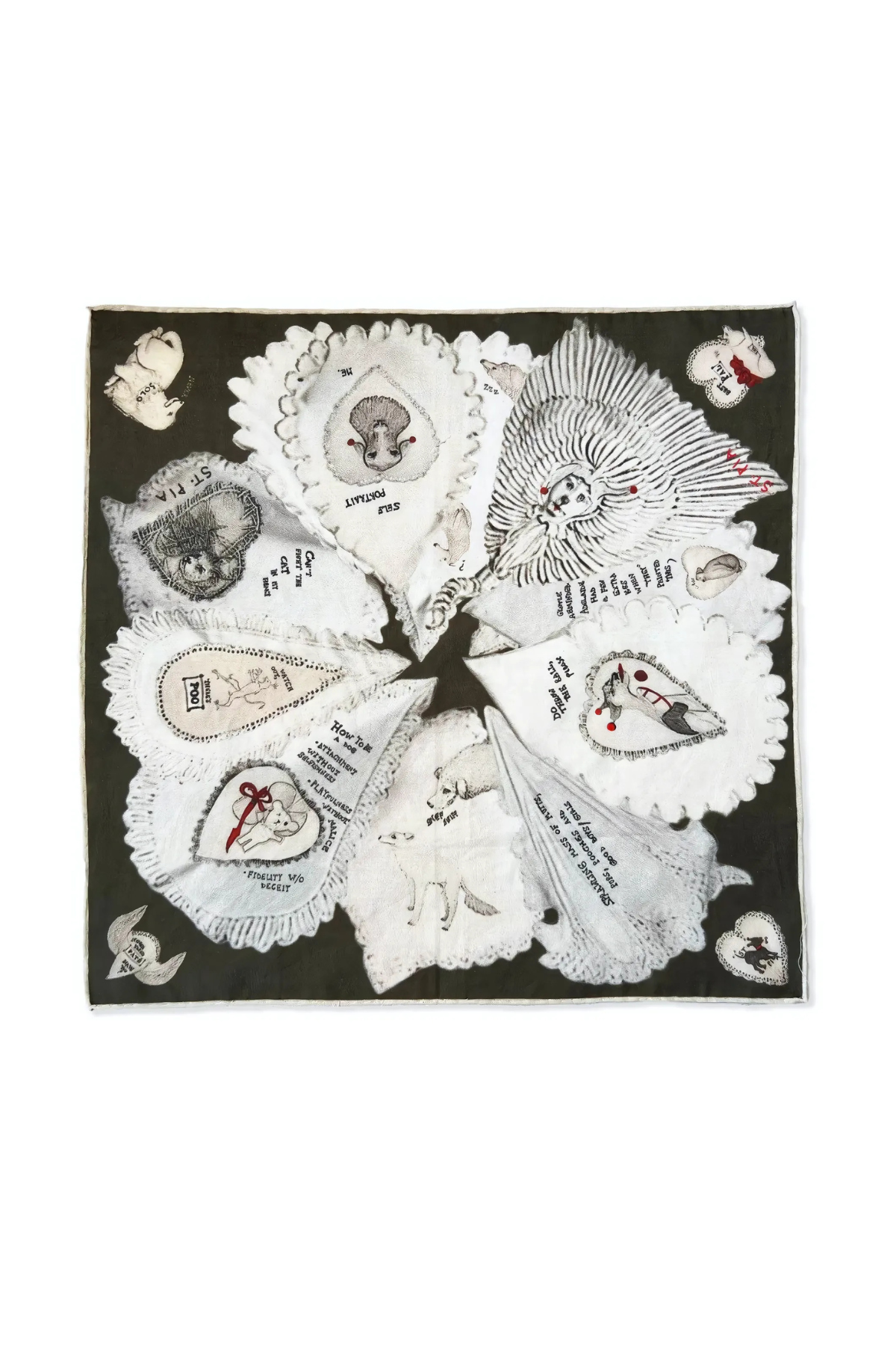 St. Pia Ruff Köpek Bandana 