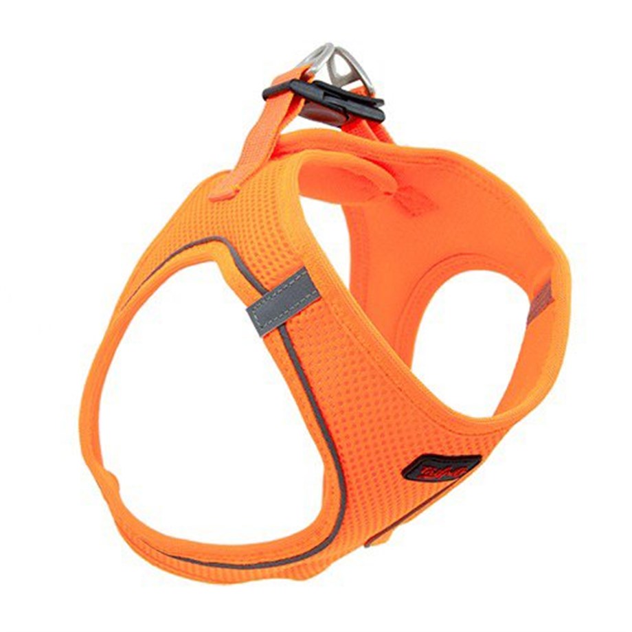 Tailpetz Air Mesh Dog Breast Station Neon Orange