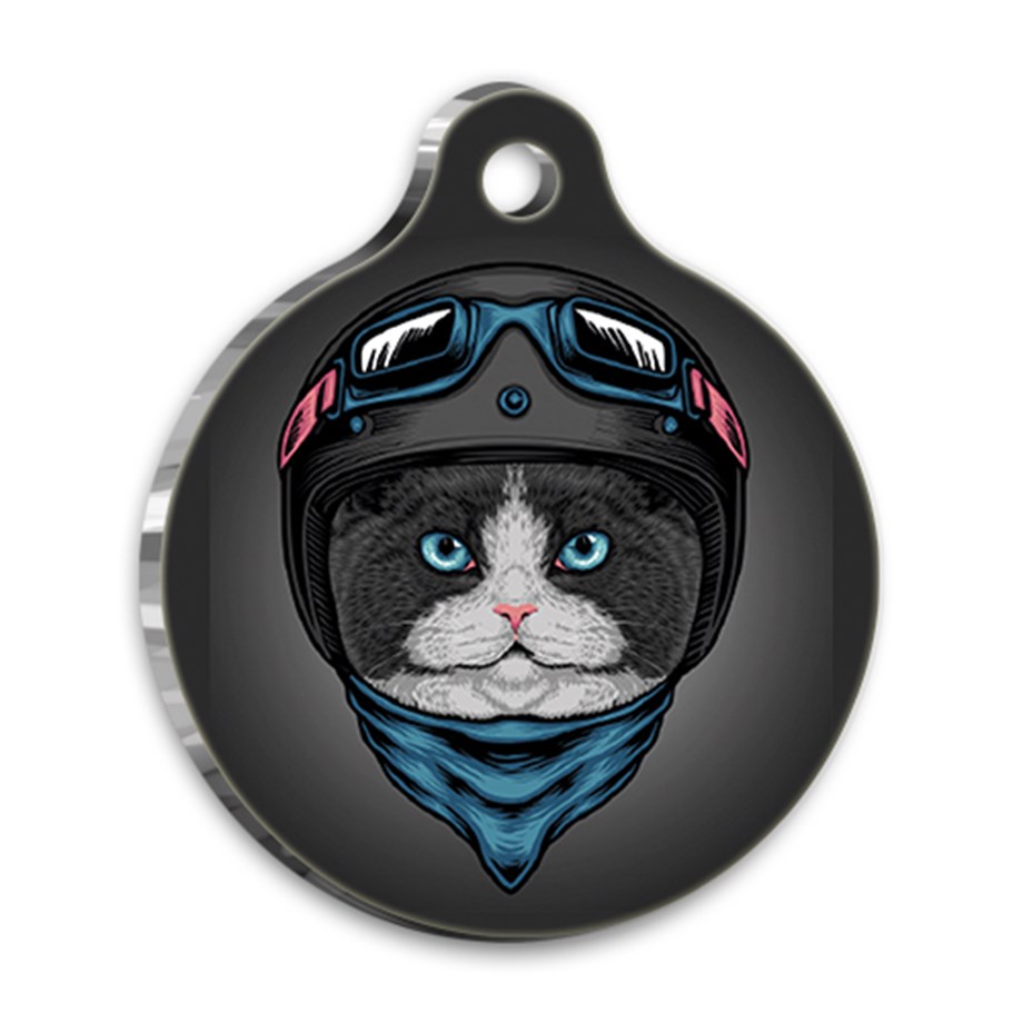 Design 6 Round Cat Tag