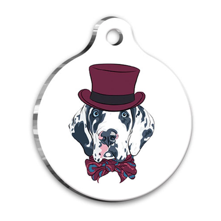 Design Danua Round Dog Tag