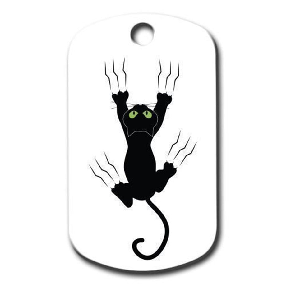 Tirmanan Cat Patterned Cat Dog Tag