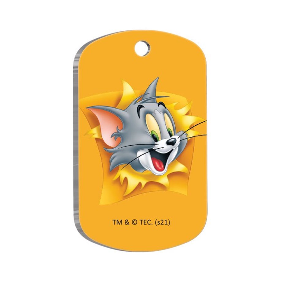Tom & Jerry Soldier -Shaped Cat And Dog Tag