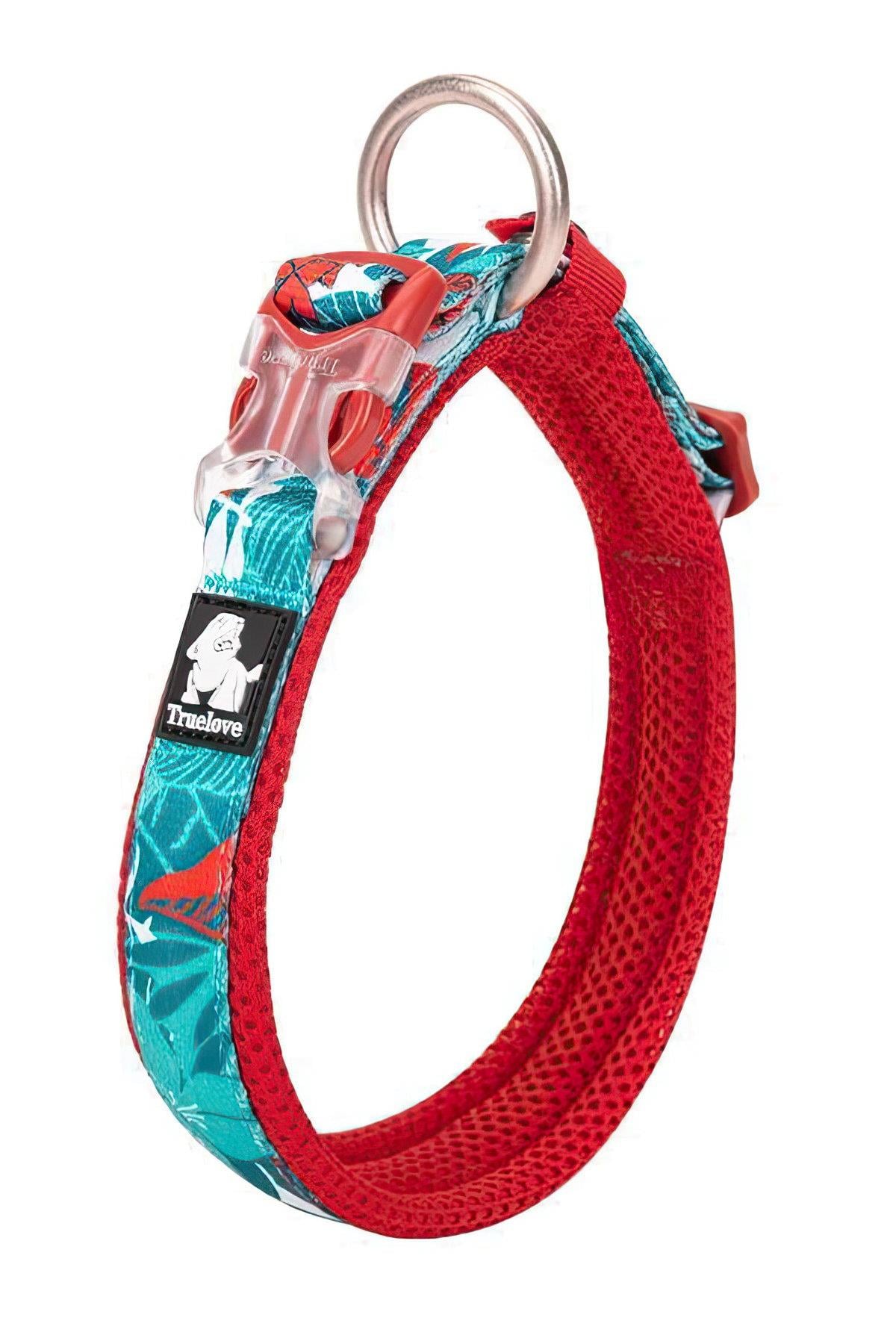 True Love Blue Camouflage Patterned, Soft Sponge Mesh Neck Collar