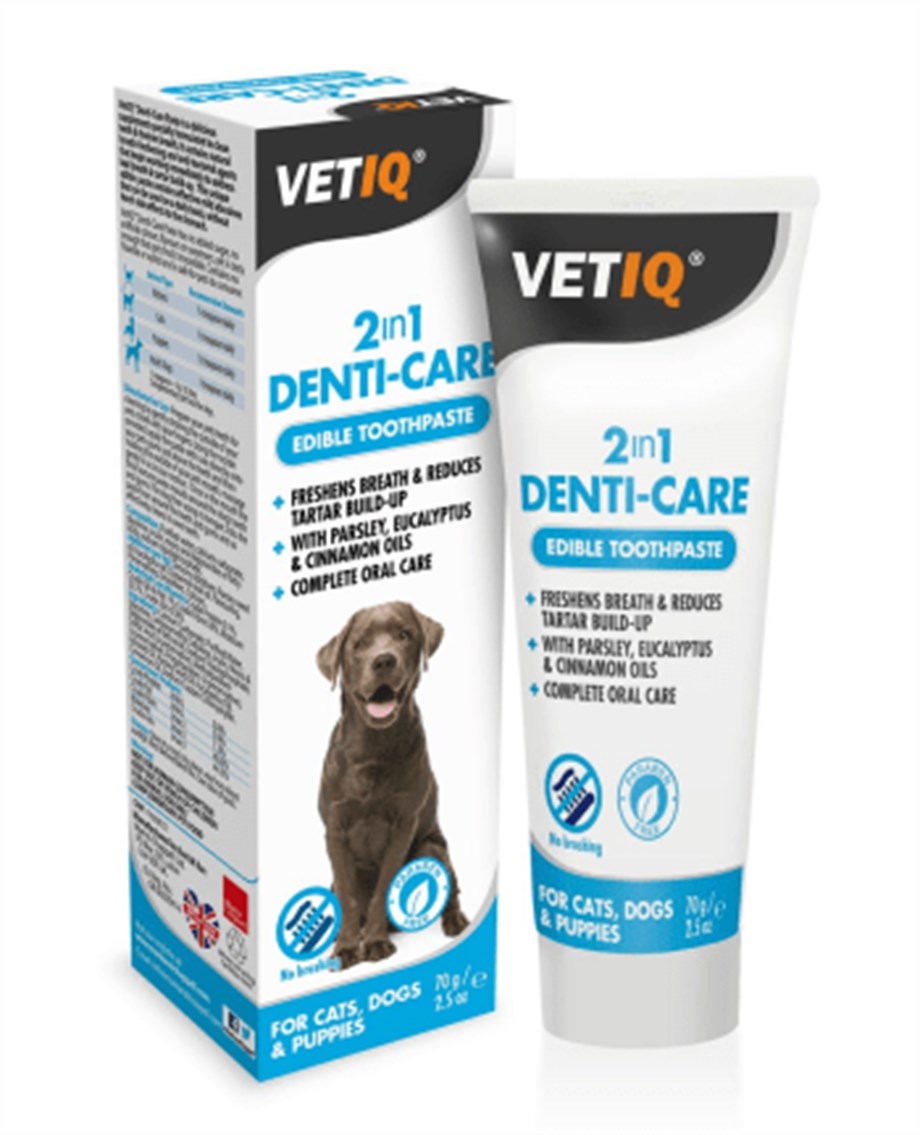 VetIQ 2in1 Denti Care Kedi Köpek Ağız Ve Diş Sağlığı Macunu 70 Gr