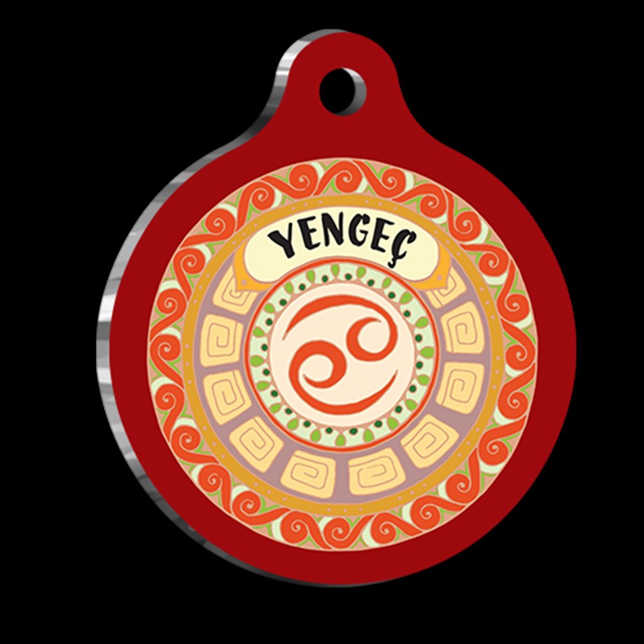 Crab Cat Dog Tag