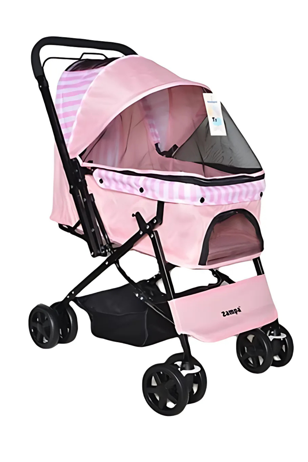Zampa Nova Kedi ve Köpek Arabası Pembe 52x76.5x95 cm