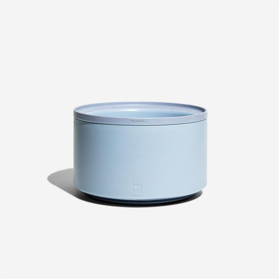 Zee.Dog Zee.Bowl Soft Blue - Yüksekliği Ayarlanabilir Mama Kabı