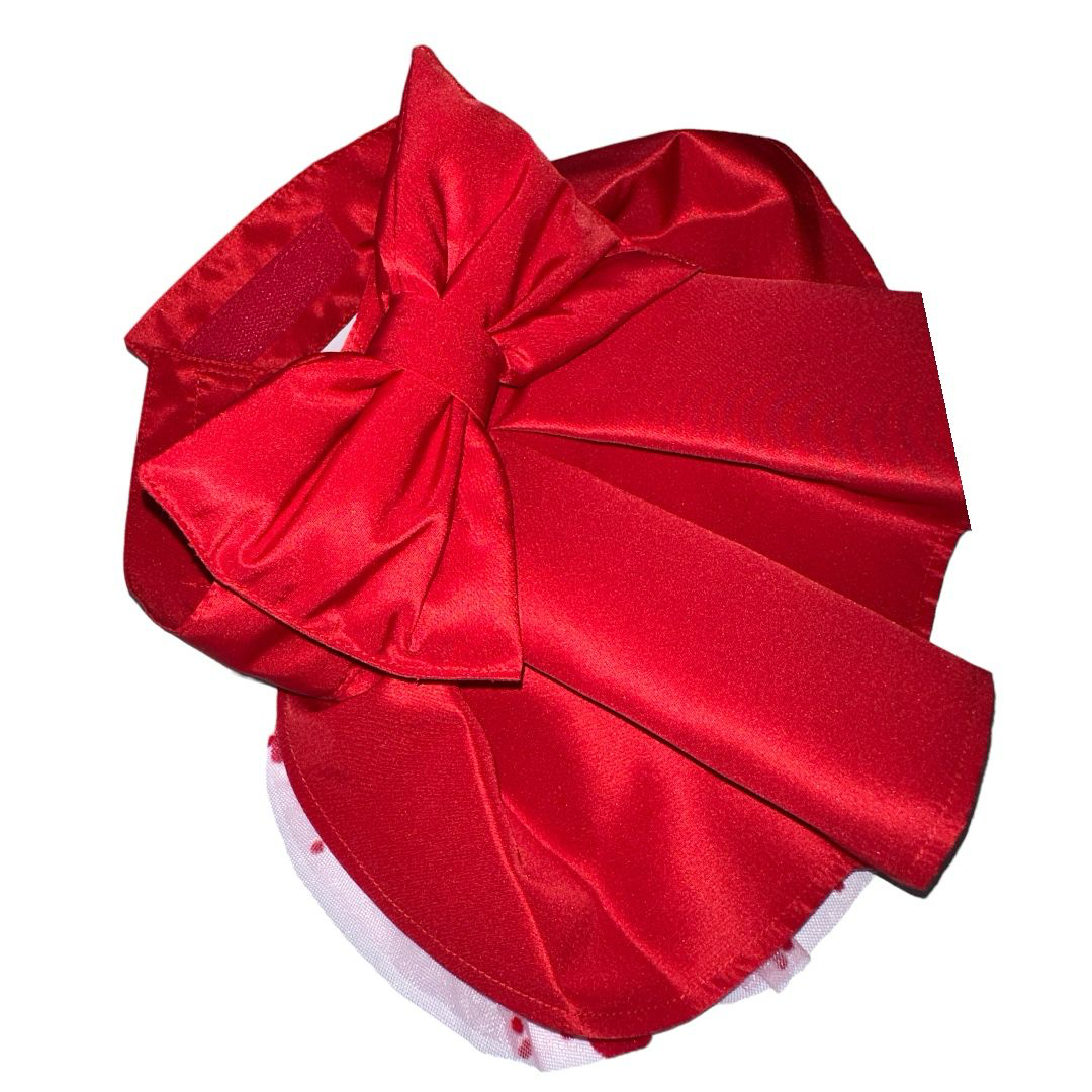 ZiggyDog Kırmızı Tüllü Köpek Eteği