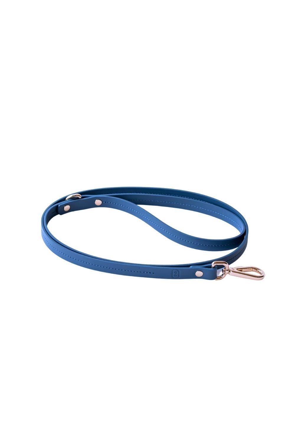 Zoe Pet Atelier Classic Köpek Gezdirme Kayışı - Lacivert