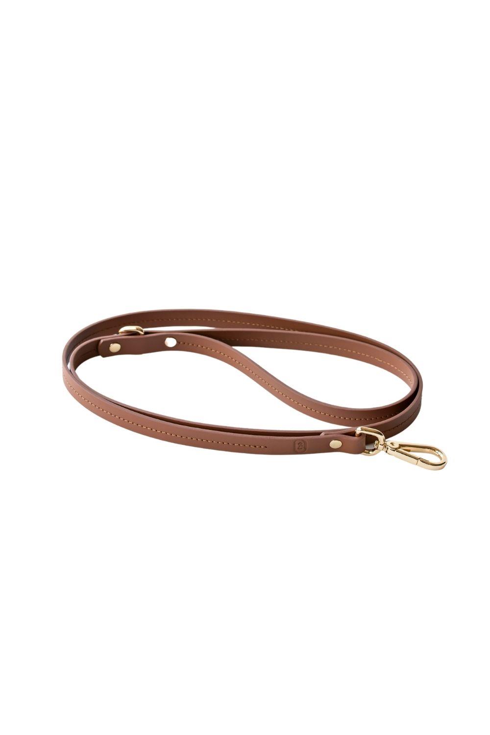 Zoe Pet Atelier Classic Köpek Gezdirme Kayışı - Taba