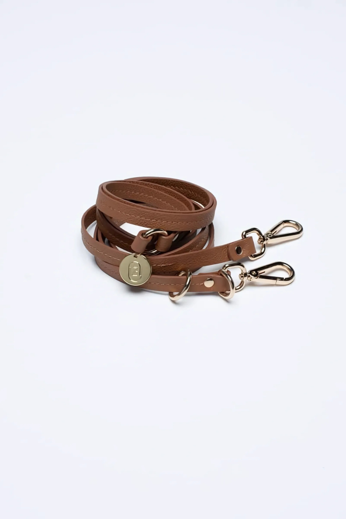 Zoe Pet Atelier SOFT TOUCH MULTI LEASH Kahverengi