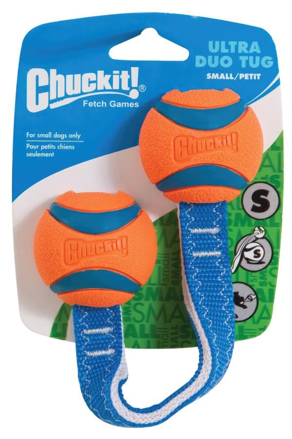 Chuckit! Ultra Duo Tug 2'li Köpek Çekiştirme Topu (Küçük Boy)