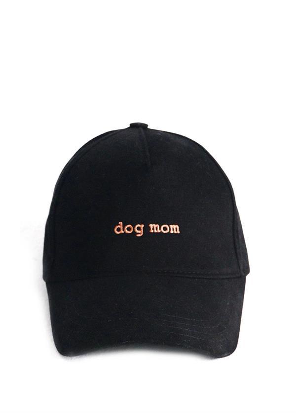 Mons Bons Dog Mom Siyah Şapka