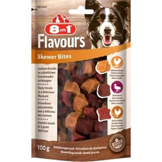 8in 1 Flavours Skewer Bites 100 Gr Köpek Ödülü atıştırmalık