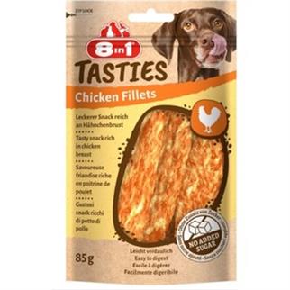 8in1 Tasties Chicken Fillets Tavuk Fileto Köpek Ödülü 85 gr