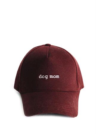 Mons Bons Dog Mom Bordo Şapka