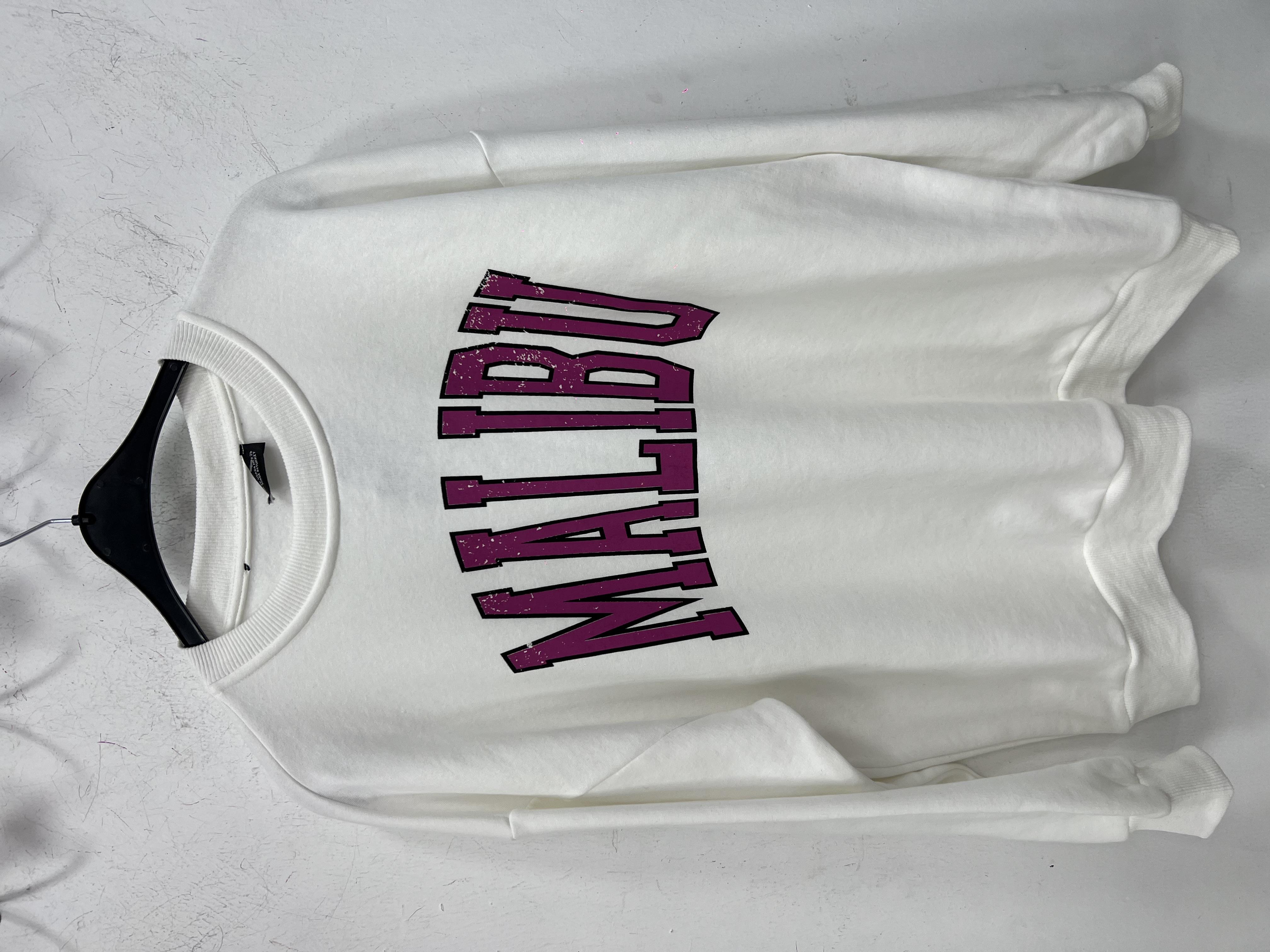 Beyaz Malibu Sweat 