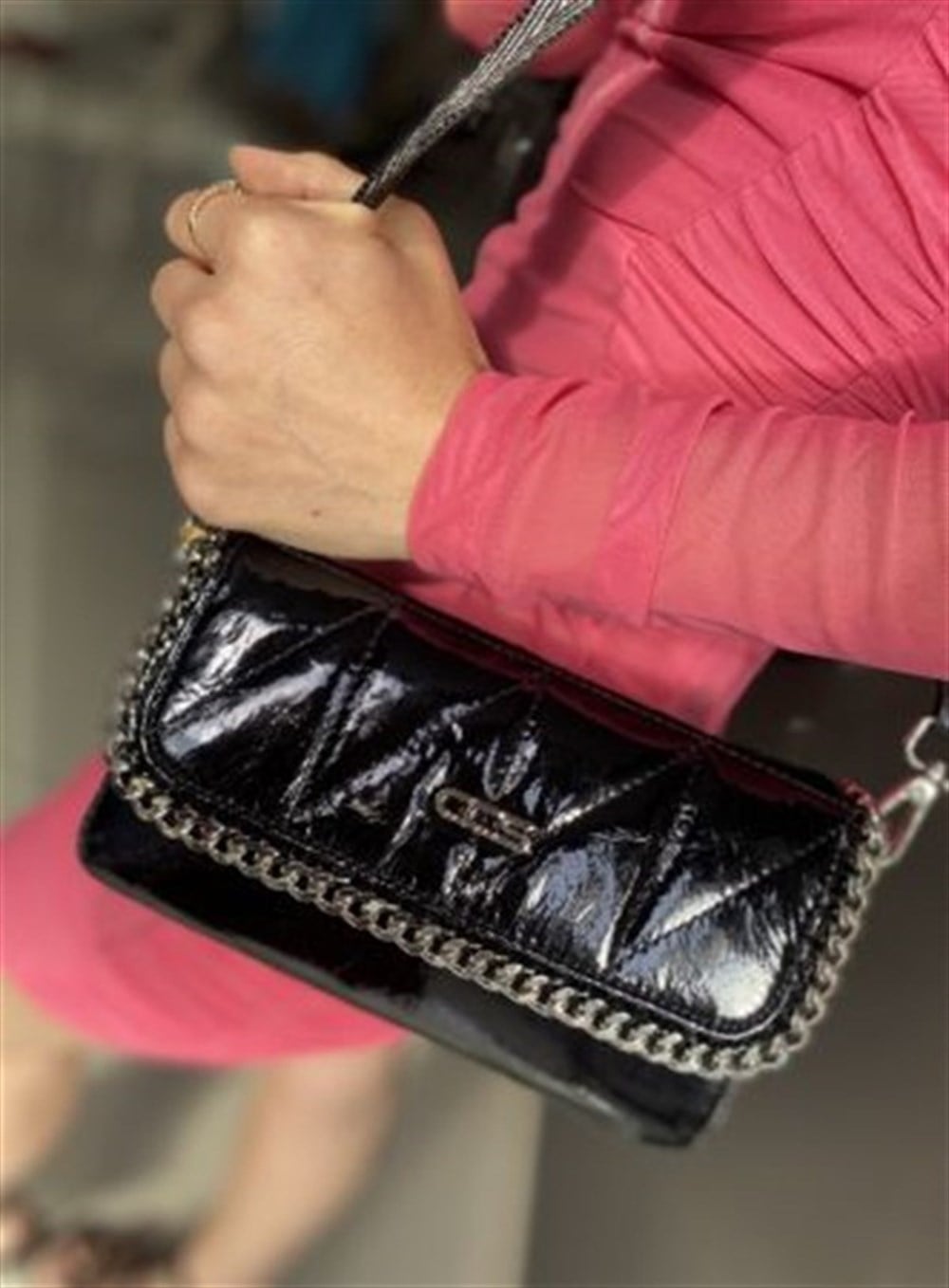 ÇÇS Siyah Rugan Dikdörtgen