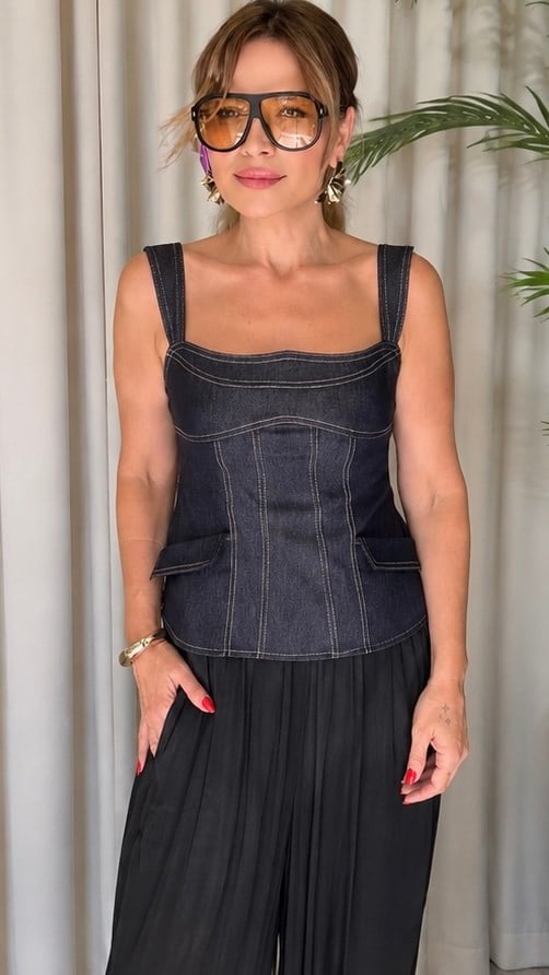 Denim Korse