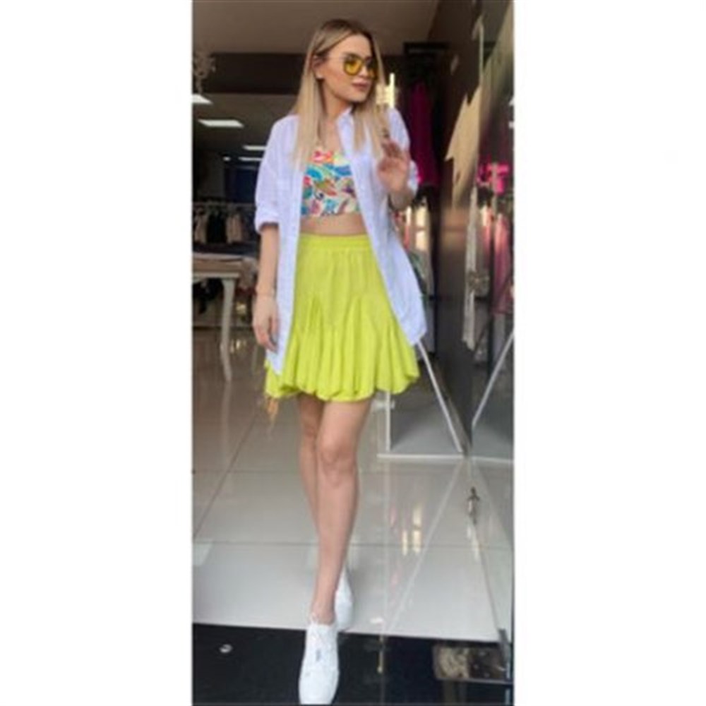 FW Neon Yeşil Etek