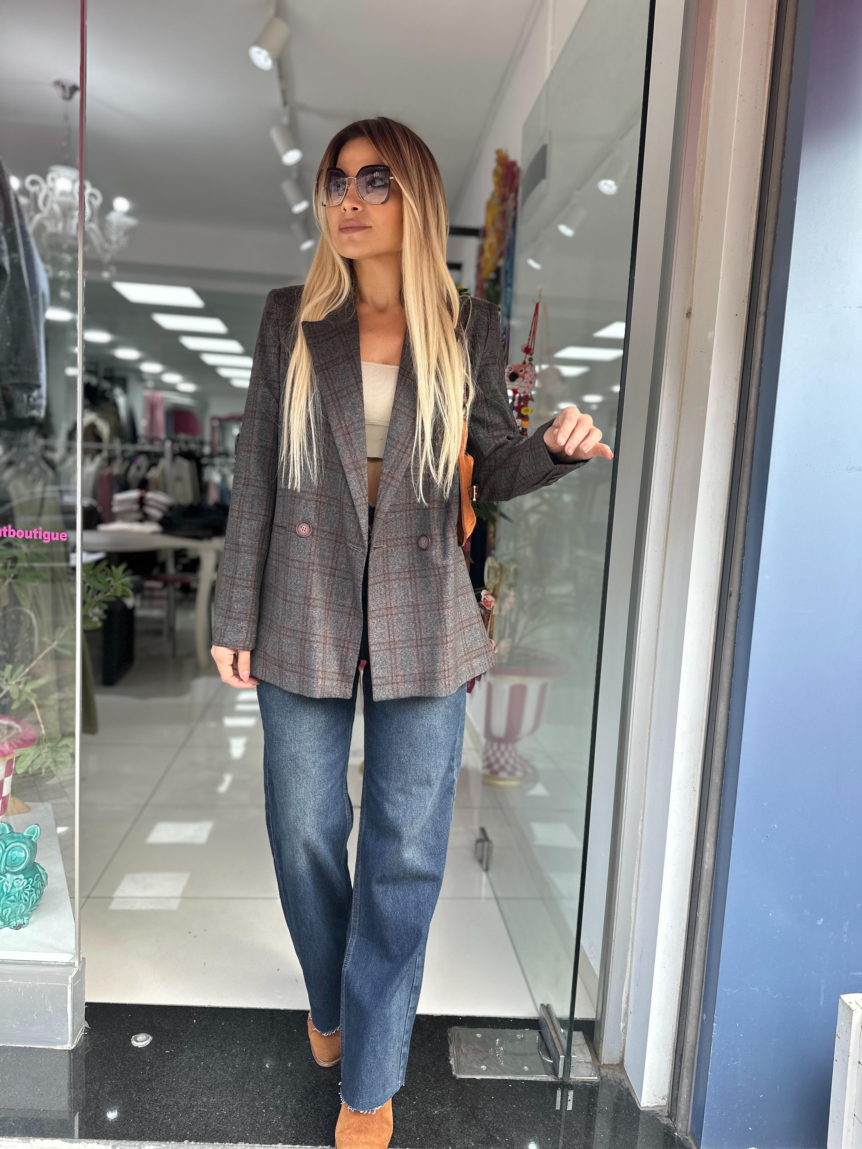 KR Ekoseli Blazer