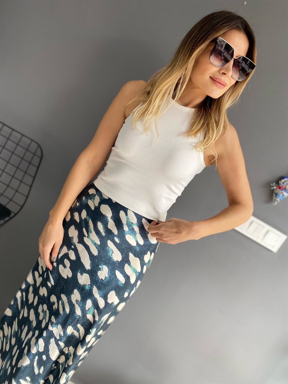 KR Ekru Fitilli Crop