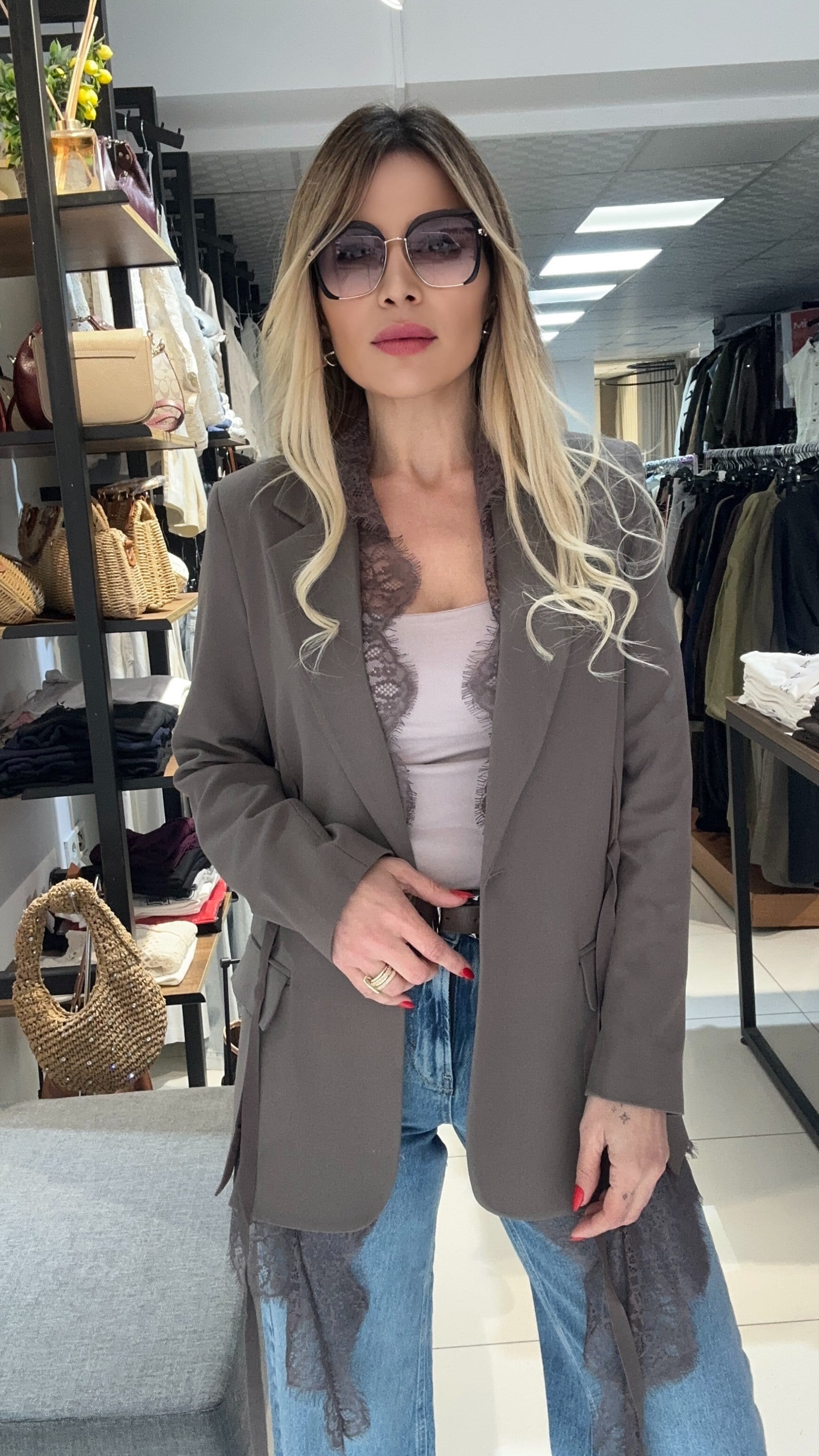 Lia Dantel  Detay Blazer