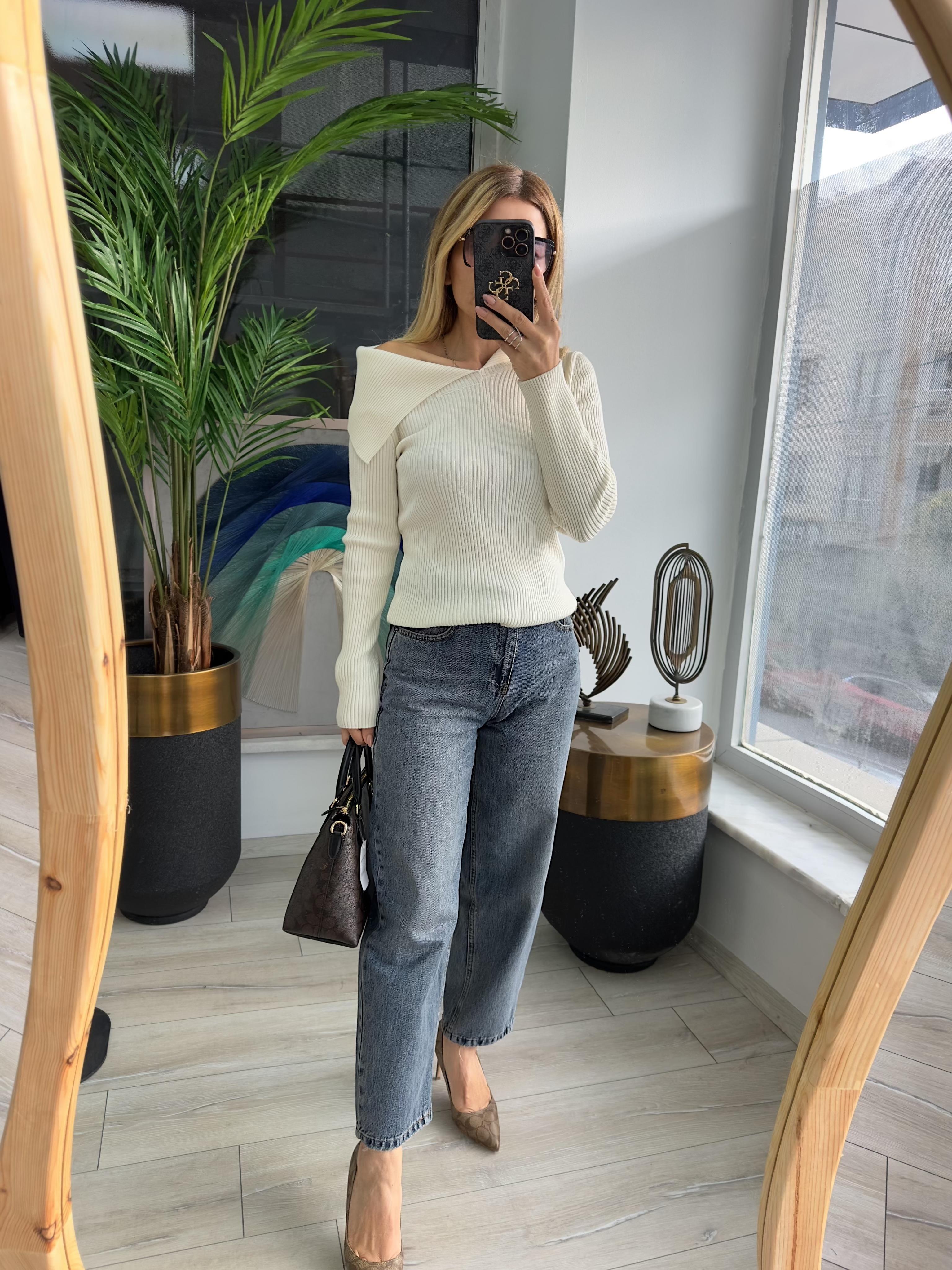 Mavi Mom Kalıp Jean 