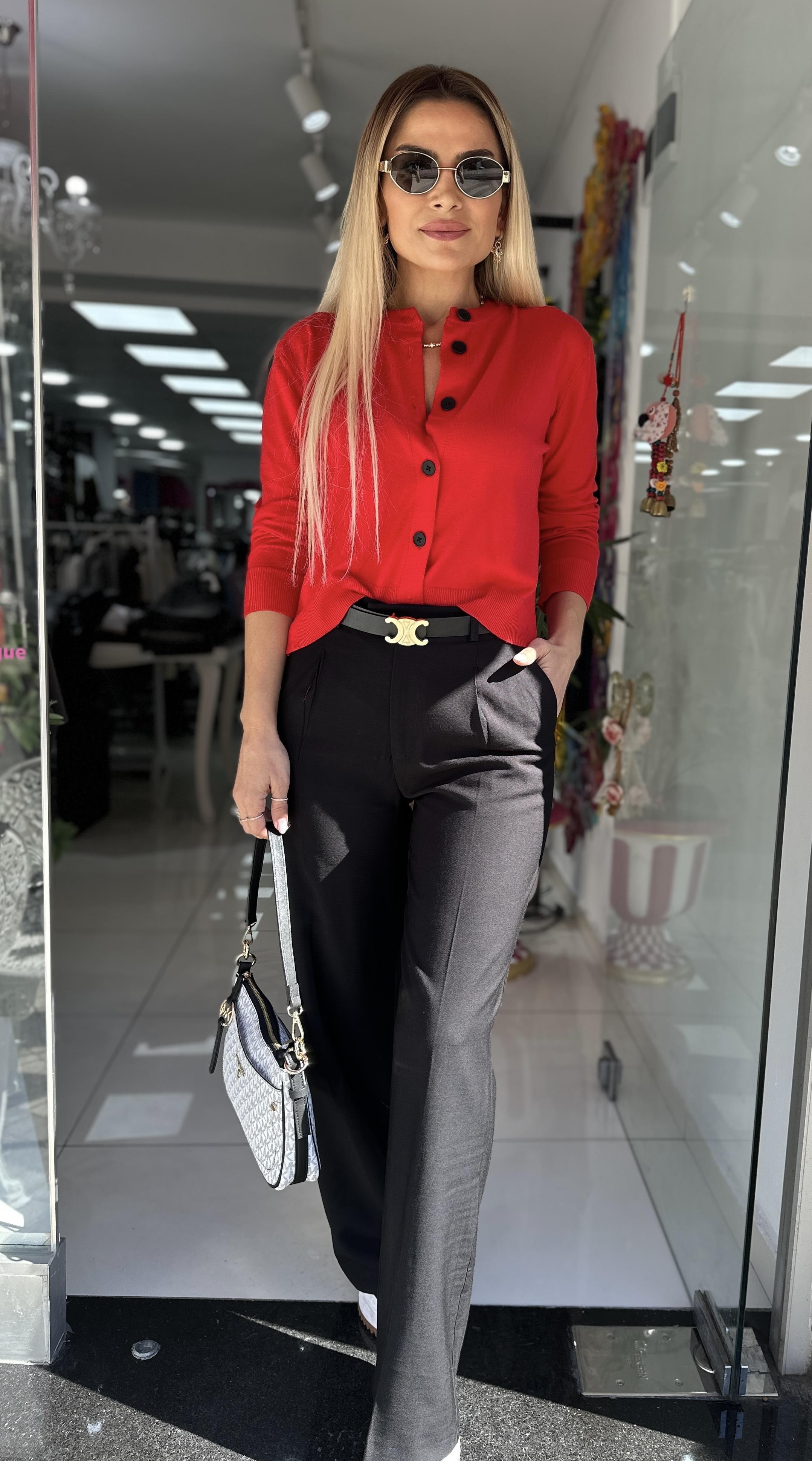 NM Siyah Pallazo Pantolon 