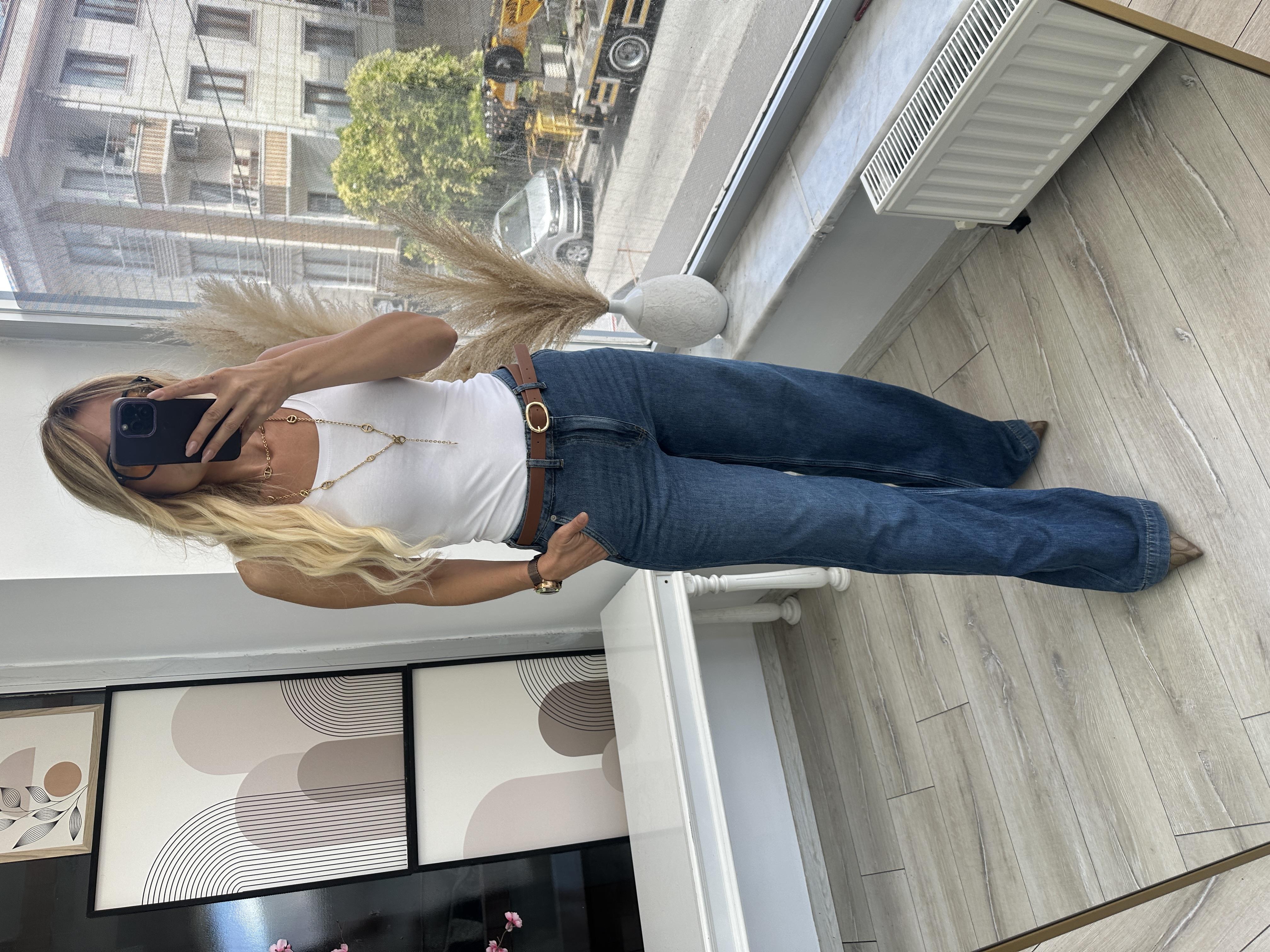 Orjinal Marka Lacivert Jean