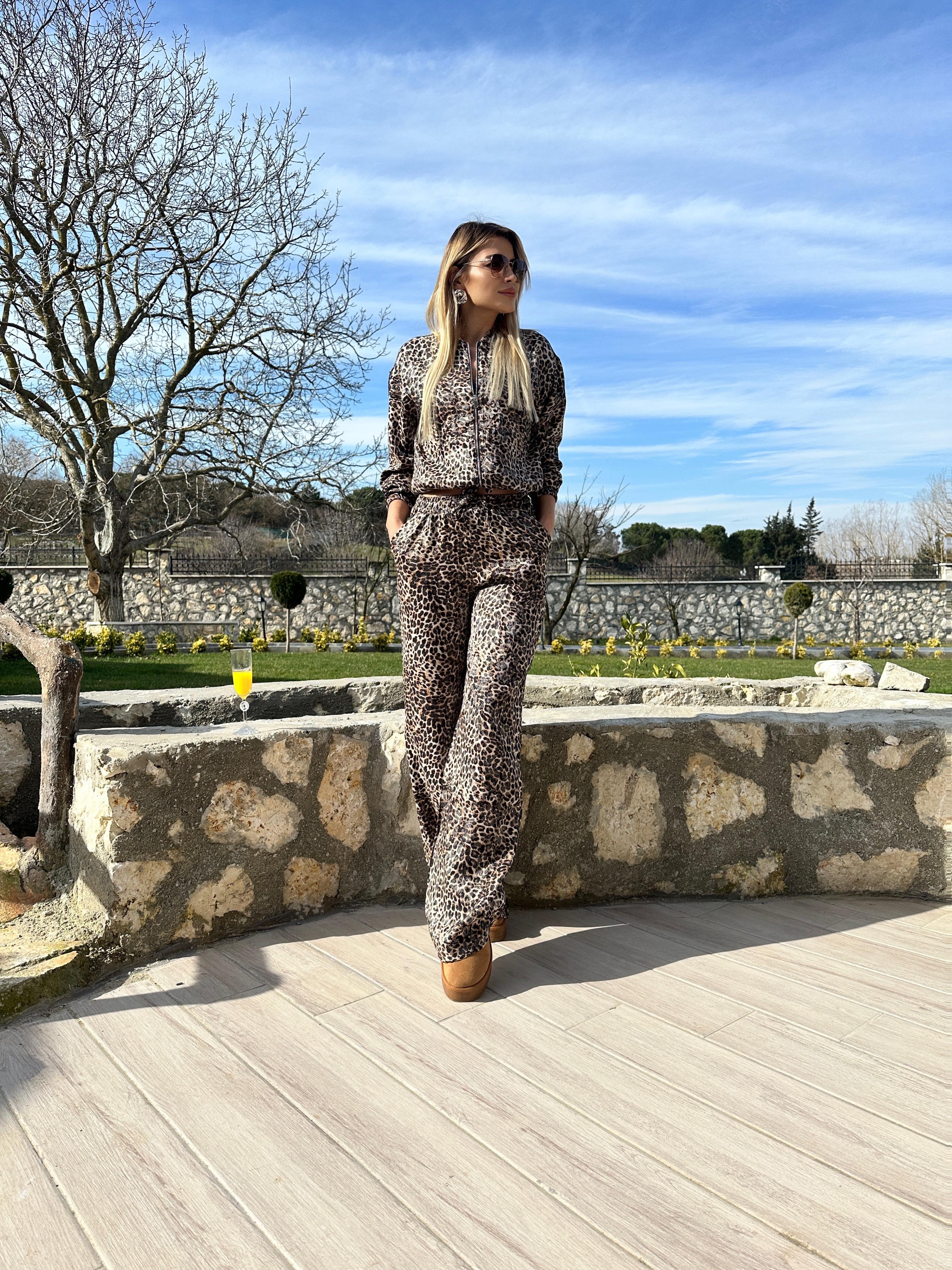 Saten Leopar Takım 