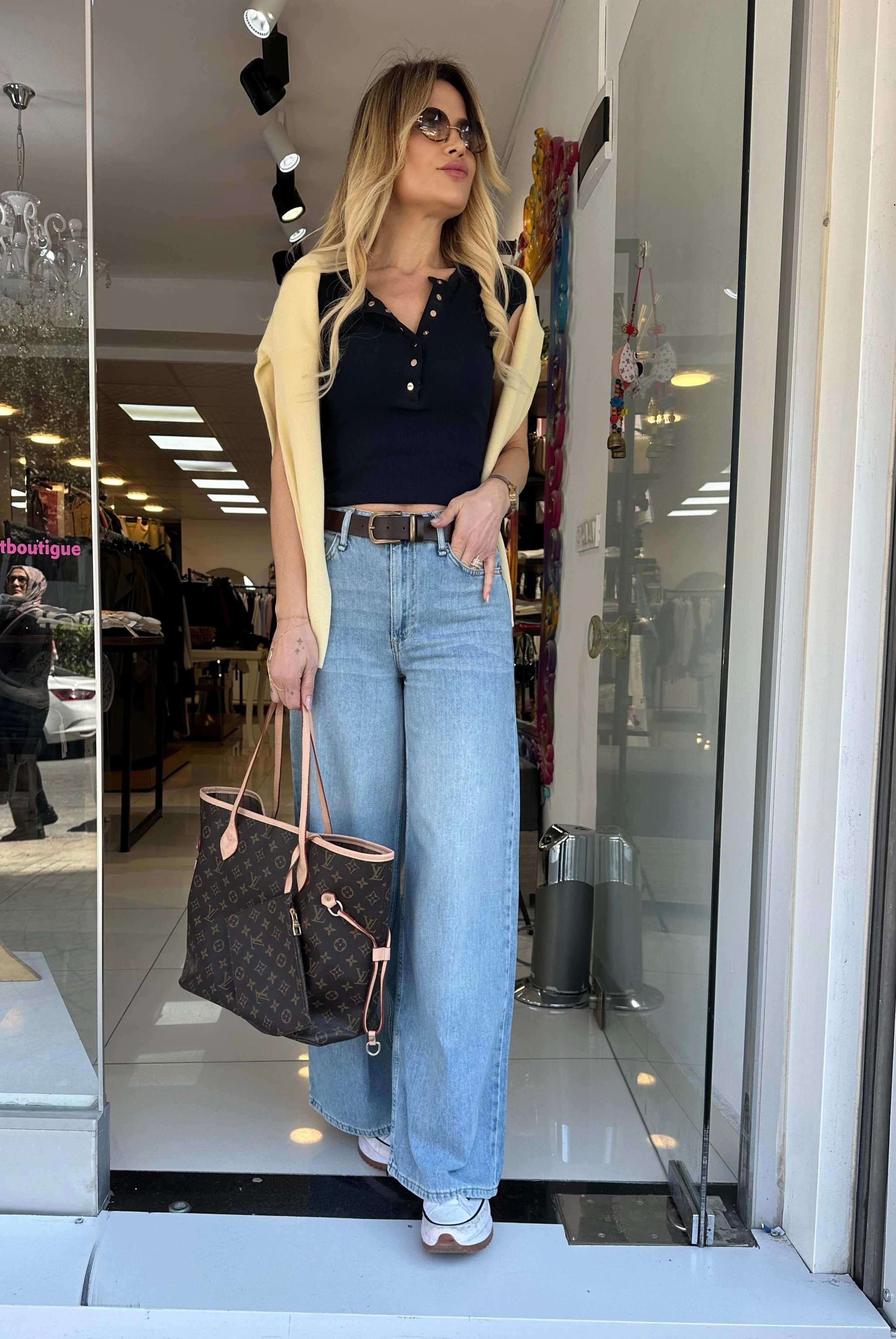 Wıdeleg Açık Mavi Tensel Denim