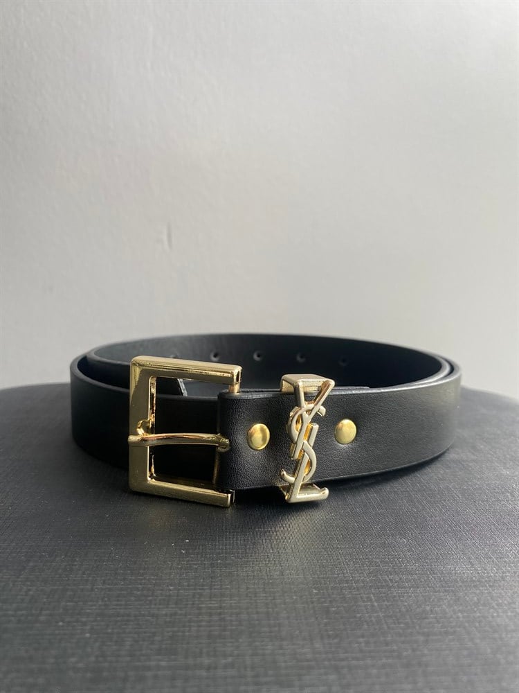 YSL Siyah Kemer