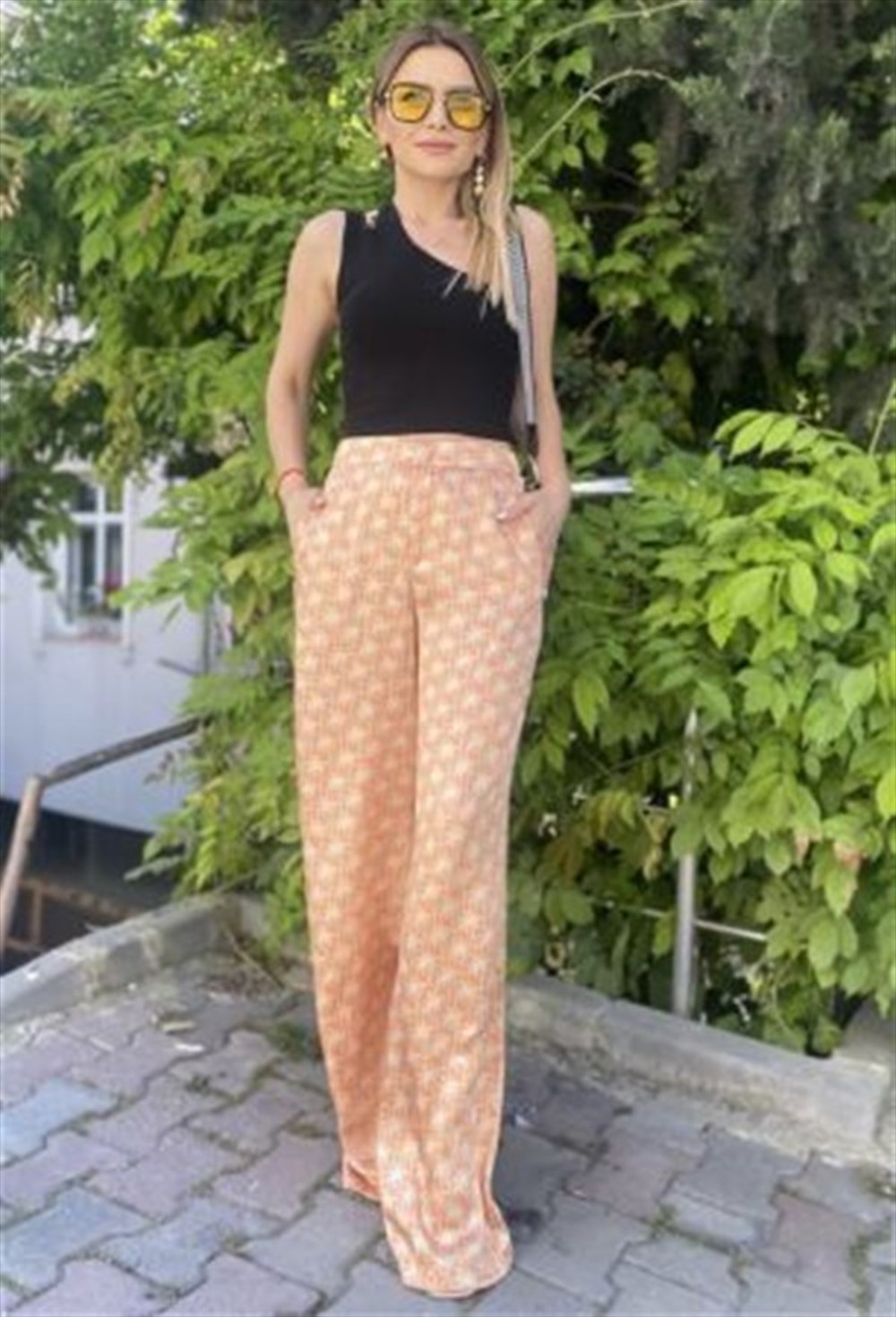 ZR Saten Turuncu Pantolon