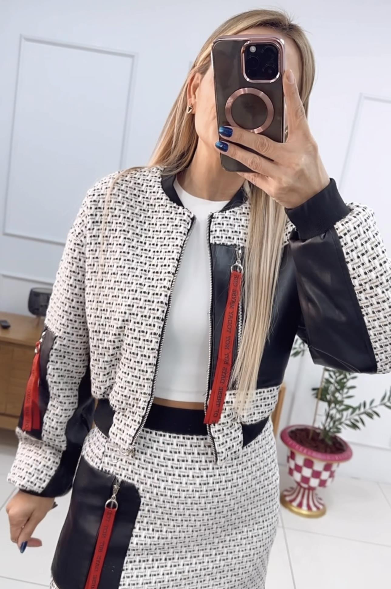 Bomber Ceketli Etekli Takım 