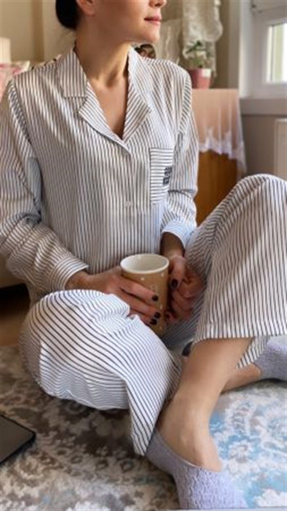 ÇİZGİLİ PİJAMA TAKIMI