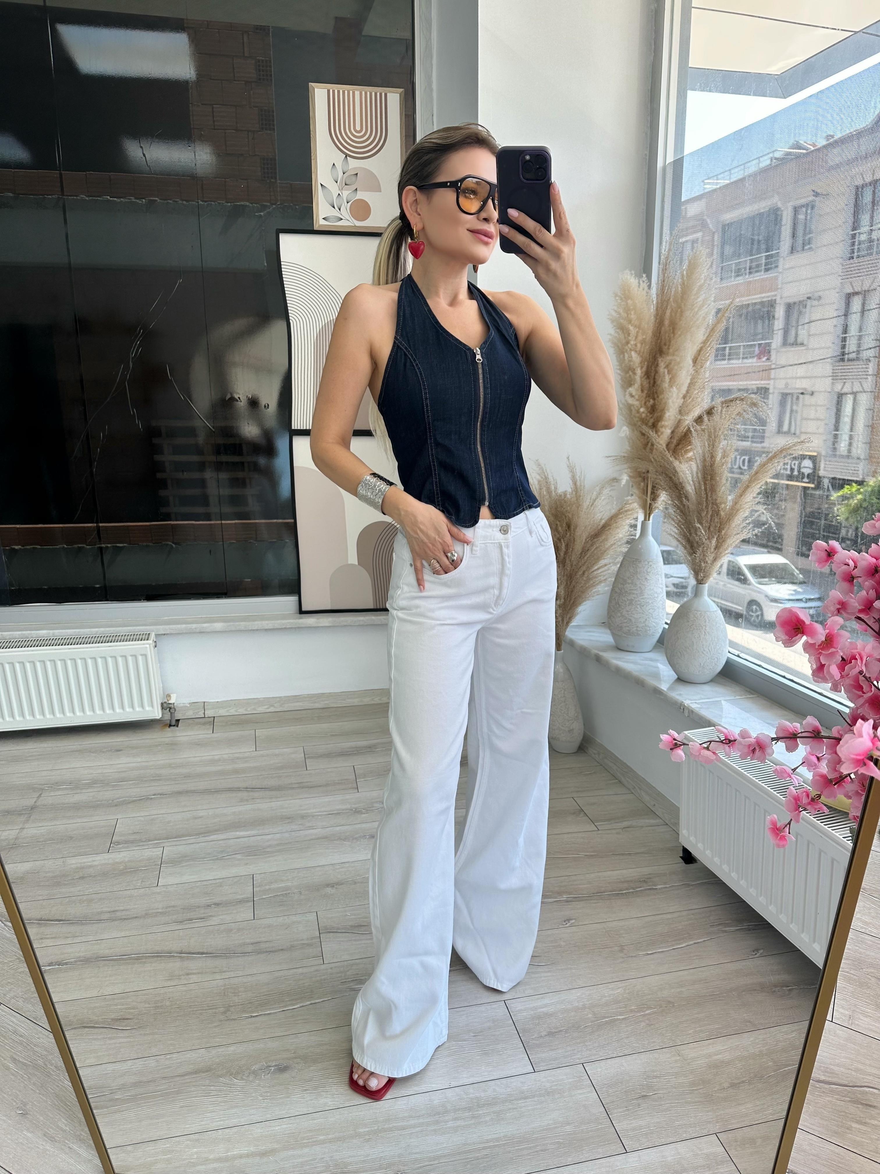 DLV Beyaz Palazzo Jean