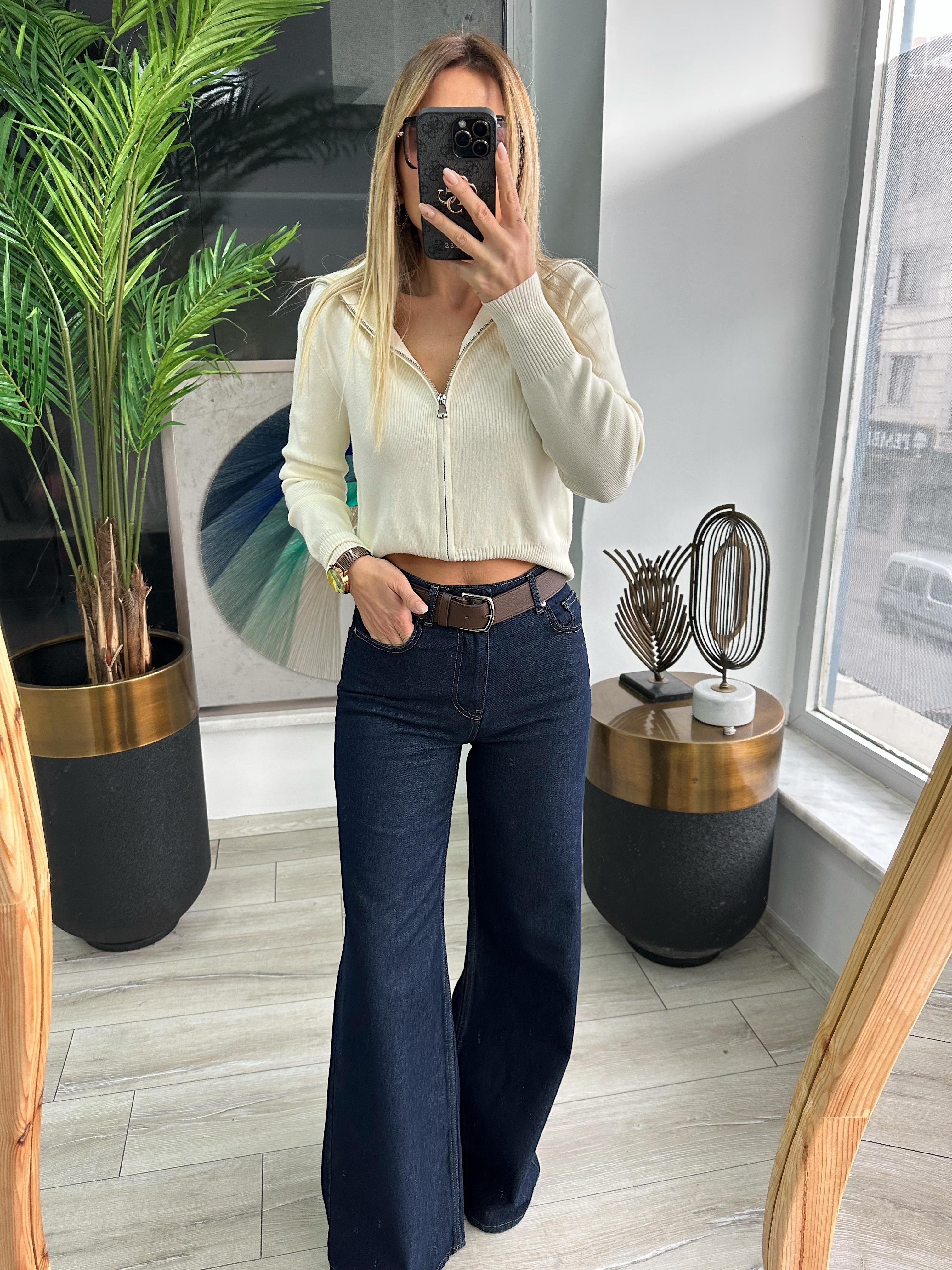 DLV Lacivert Wed Lige Jean