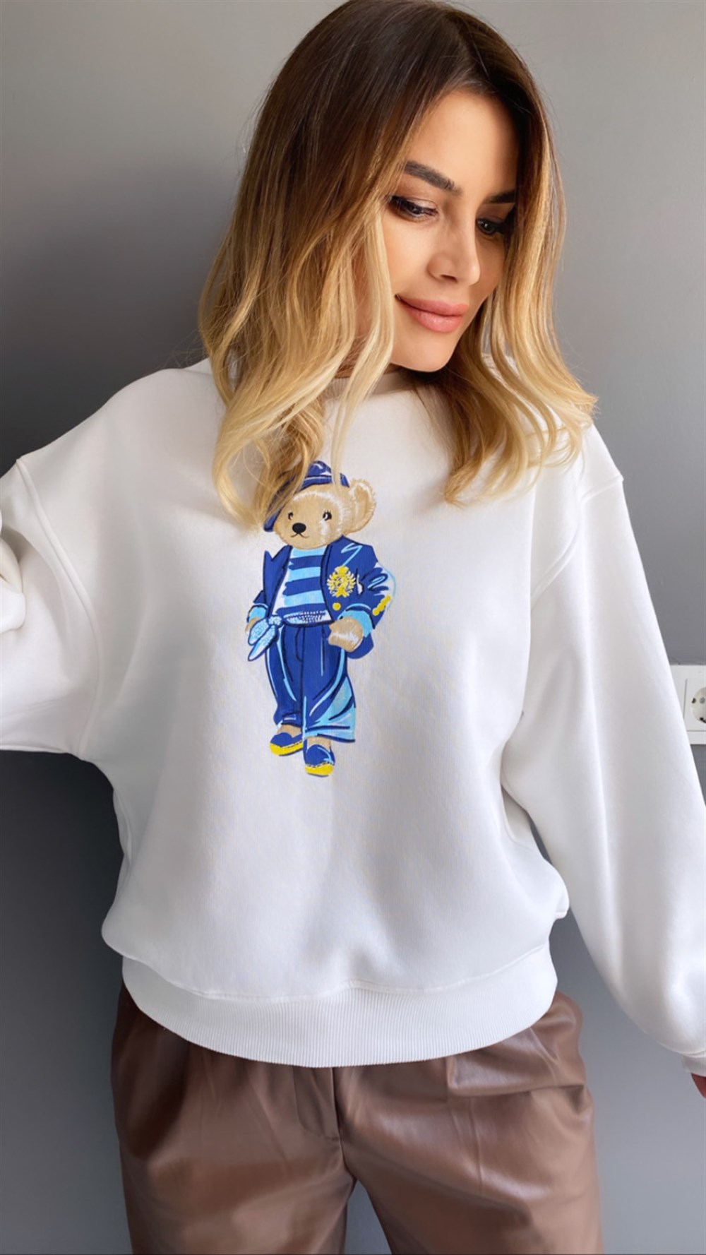 FC Mavi Teddy Sweat