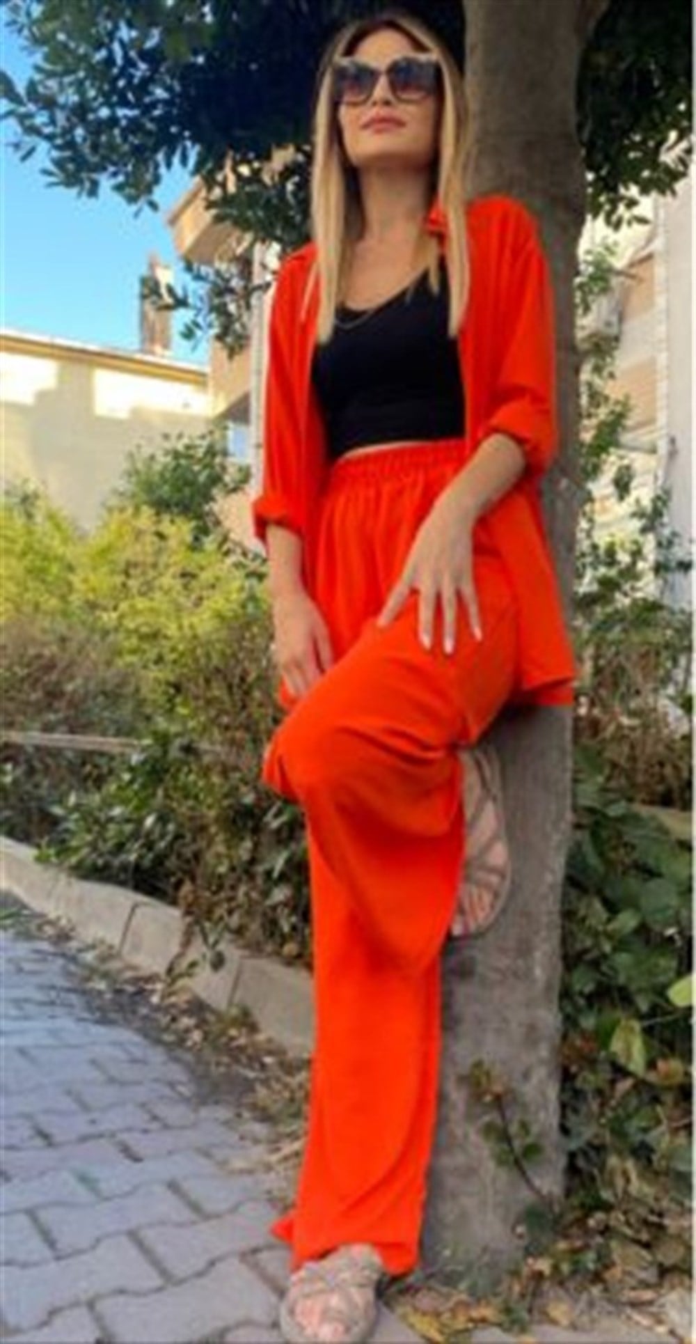 FL Nar Çiçeği Pantolon