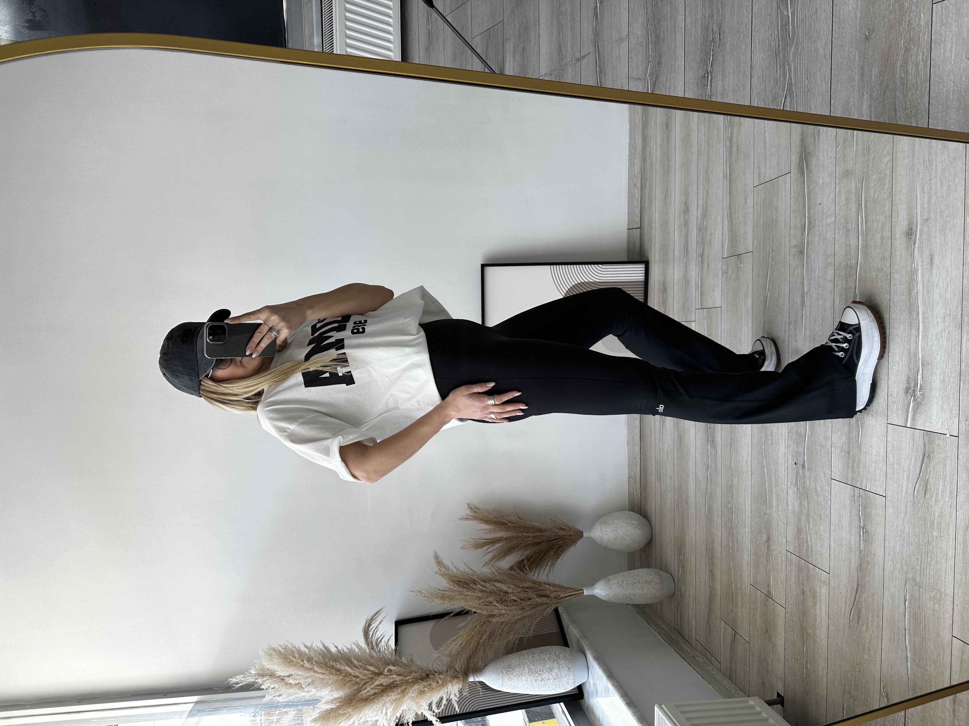 Flare Model Siyah Tayt 