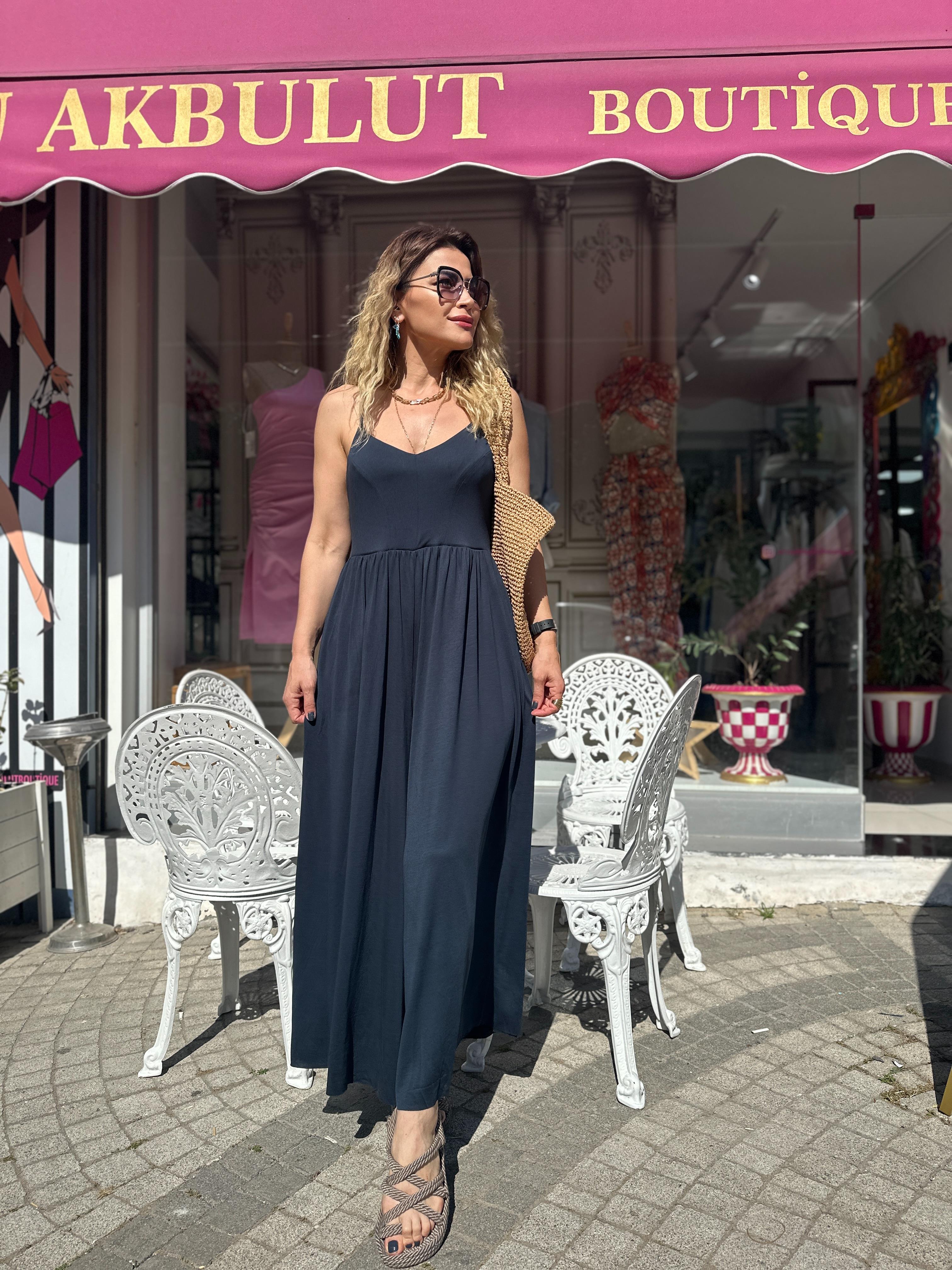 İp Askılı Füme Tulum