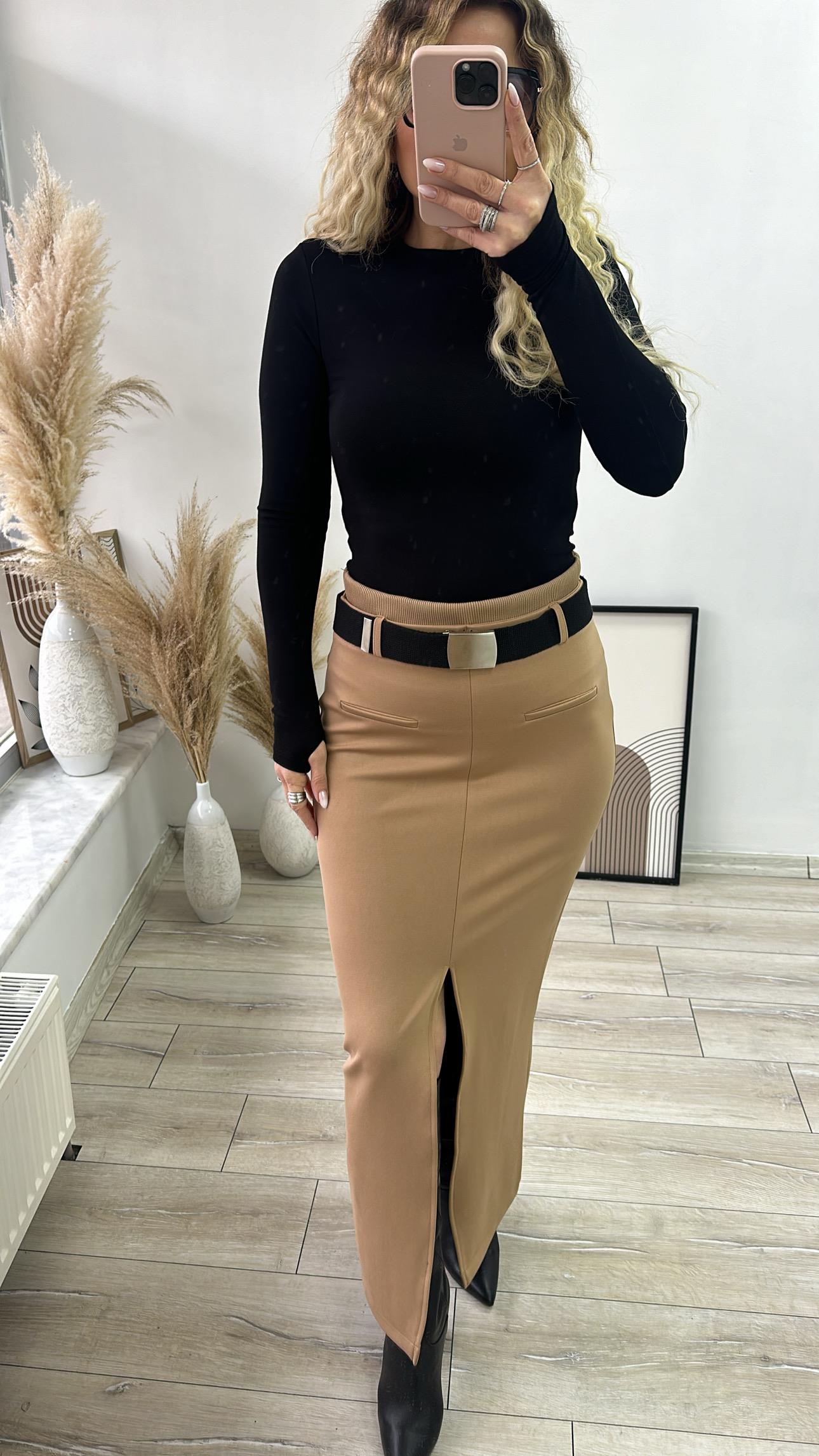 Kemer Detaylı Tasarım Etek 