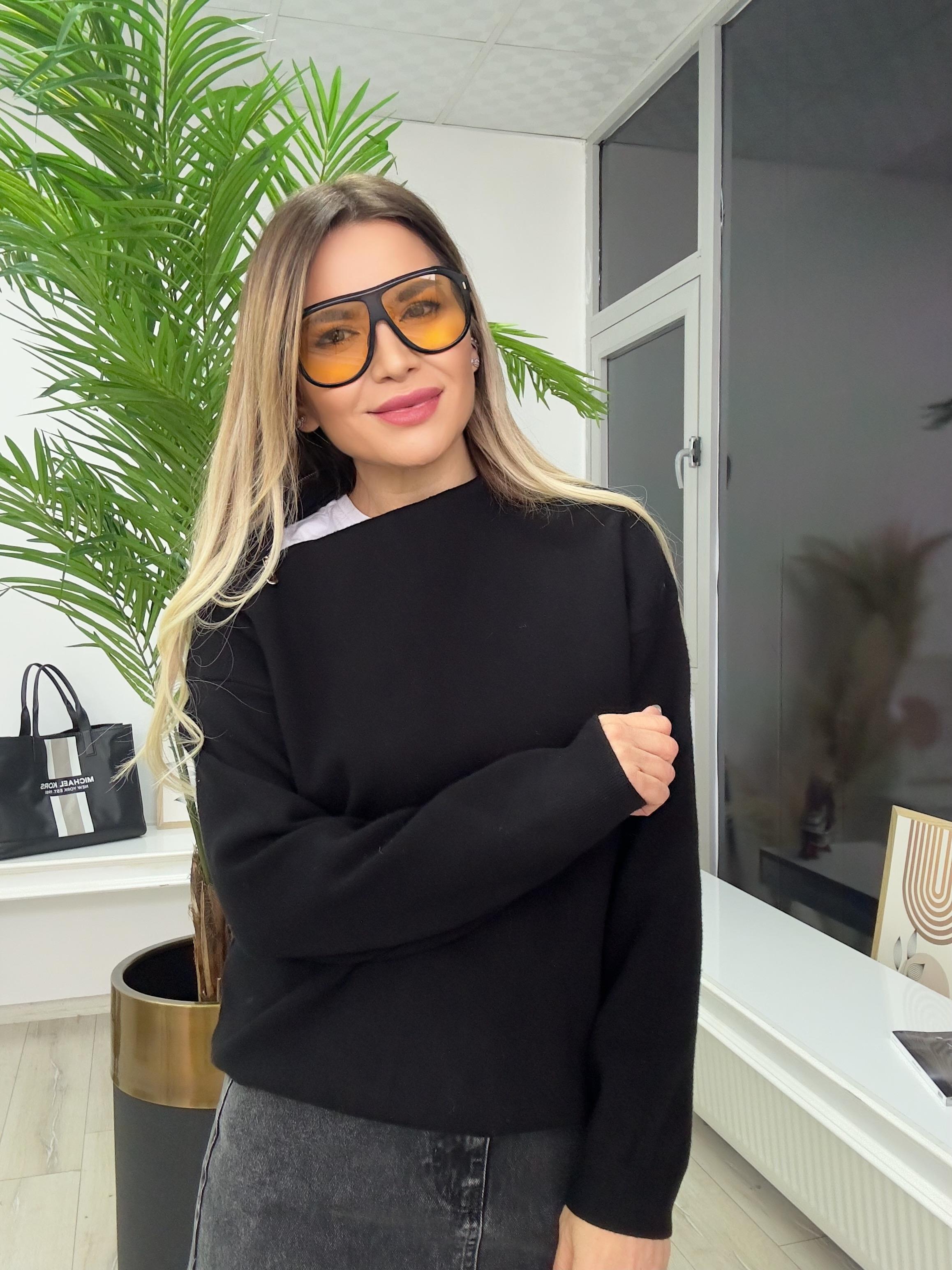 Korspan Omuz Fermuarlı Kazak