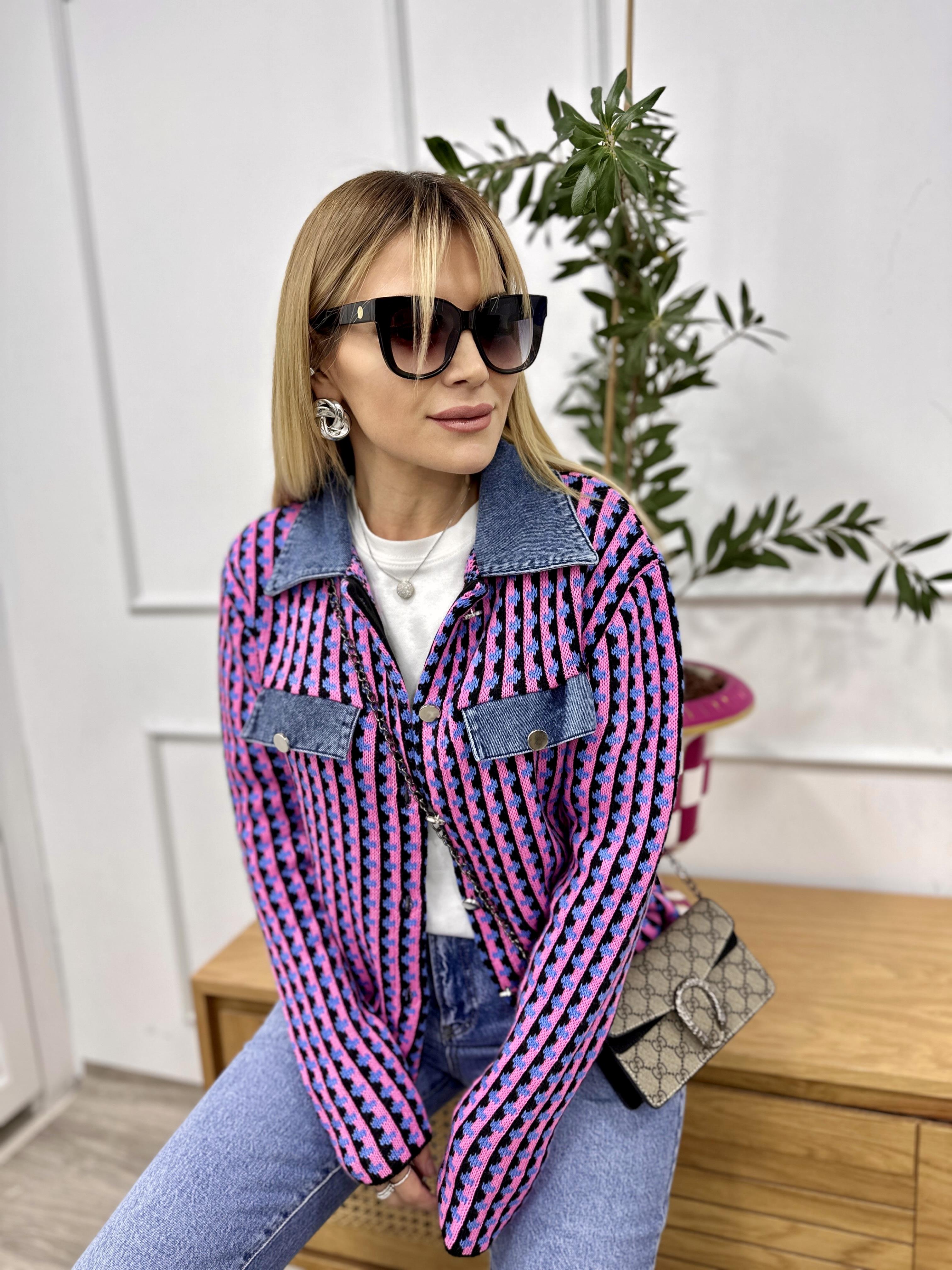 Kot Garnili Renki Triko 