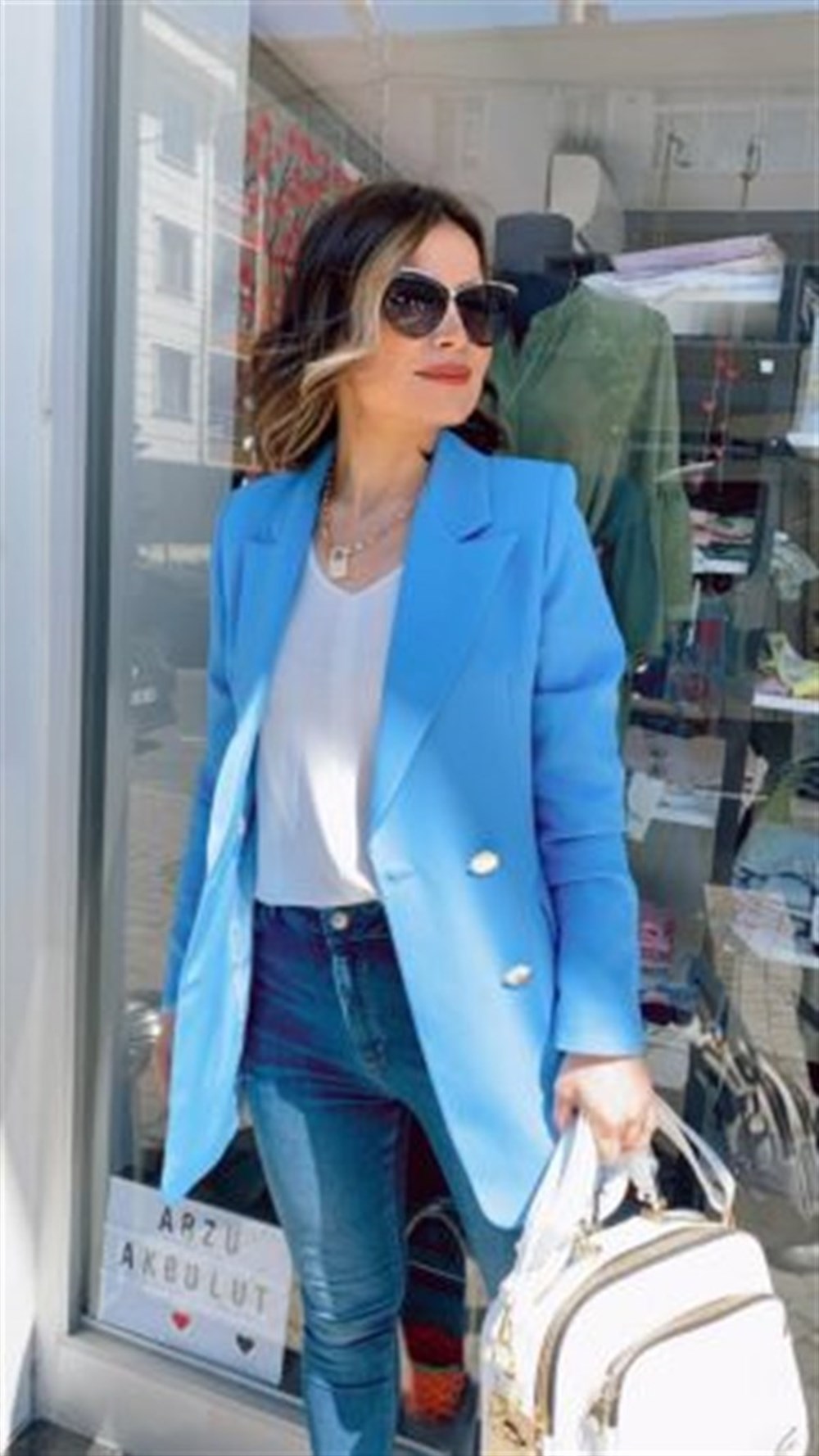 MAVİ BLAZER CEKET