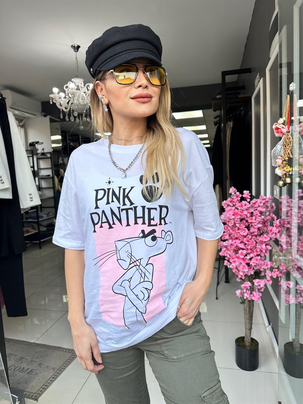 ORJ Beyaz Panter Tshirt