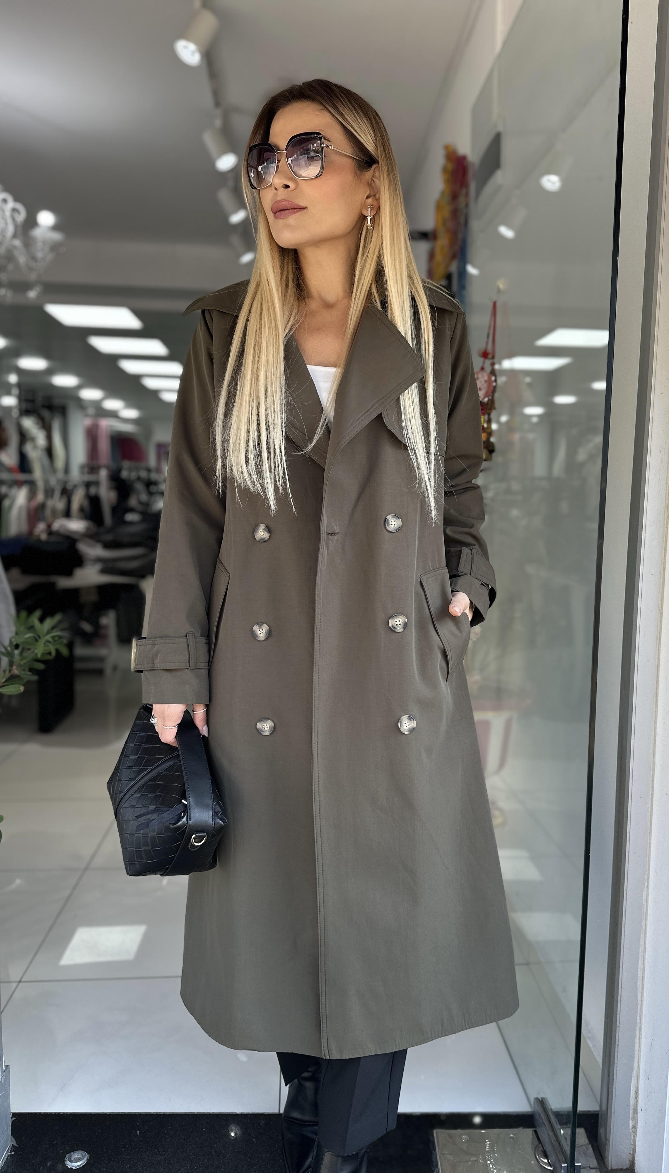 ORJ MSM Haki Trençkot 